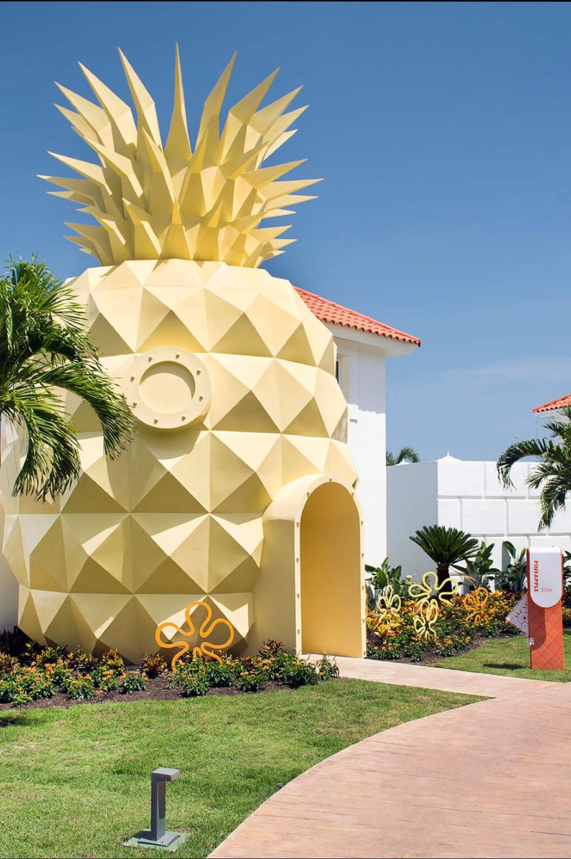 Pineapple Villa inspirada en Bob Esponja